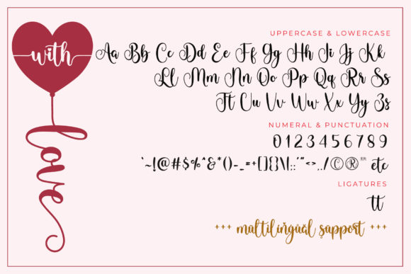 With Love Font - Image 8