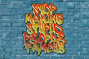 Alternative view of Wofline Graffiti Font