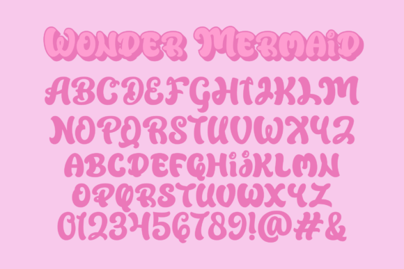Wonder Mermaid Font - Image 2