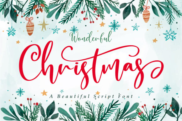 Wonderful Christmas Font