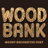 Wood Bank Font