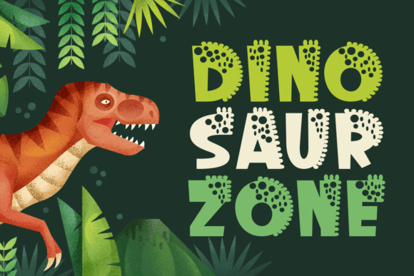 Wow Dino Font - Image 2