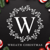 Wreath Christmas Font