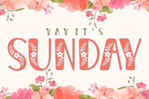 Yay It's Sunday Font