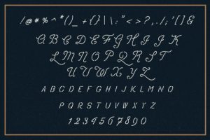 Alternative view of Yosemite Font