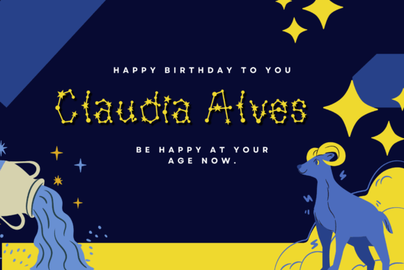 Zodiac Star Font - Image 7