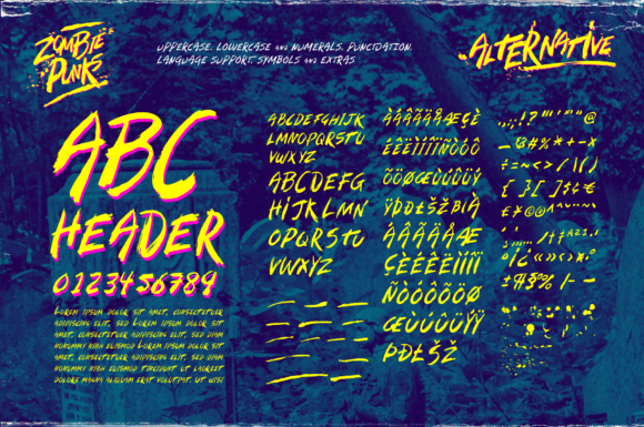 Zombie Punks Font - Image 4