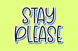 Alternative view of Beach Land Font