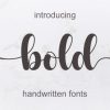 Bold Font