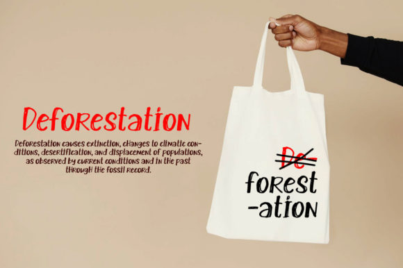 Burn Wood Font - Image 6