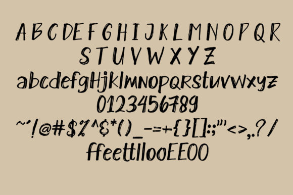 Burn Wood Font - Image 7