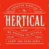 Hertical Font