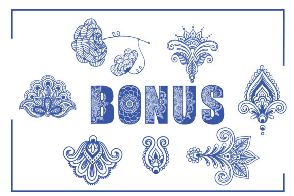 Mandala Font - Image 4