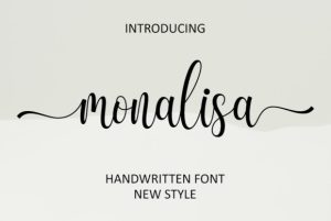 Monalisa Font