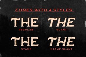 Alternative view of Over South Font