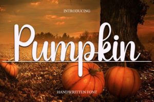 Pumpkin Font