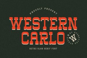 Western Carlo Font